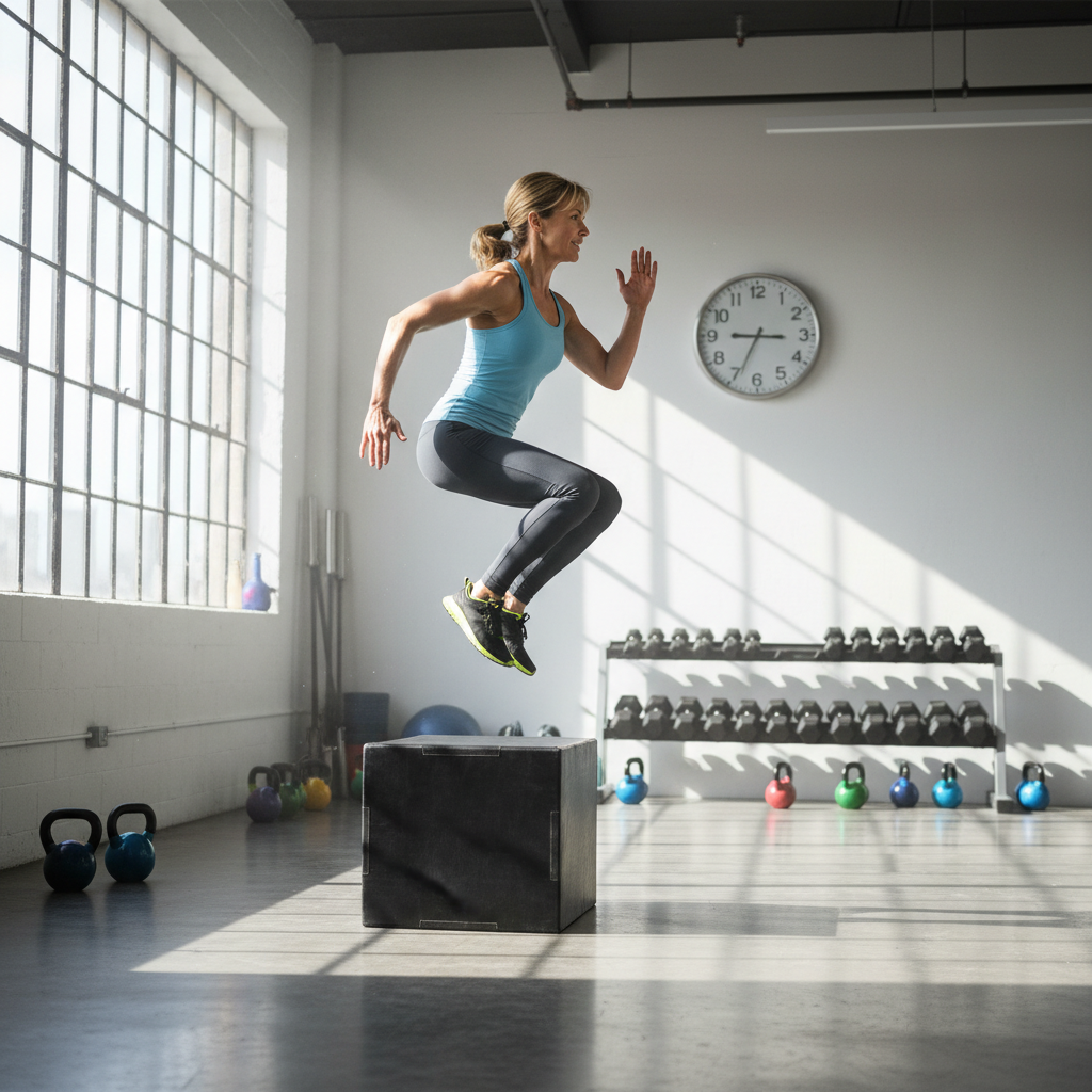 Boosting Bone Density After 40 with Plyometric Training