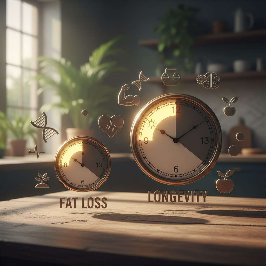 Optimising Your Time-Restricted Eating Window for Fat Loss vs. Longevity